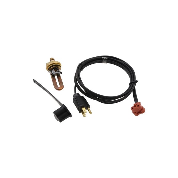 Engine Heater - 600W 120V, 30Mm Plug, Brass Adapter Ud Truck